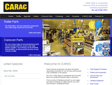 Tablet Screenshot of carac.com.au