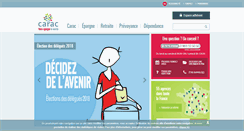Desktop Screenshot of carac.fr