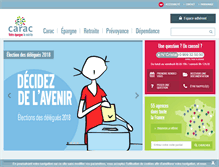 Tablet Screenshot of carac.fr